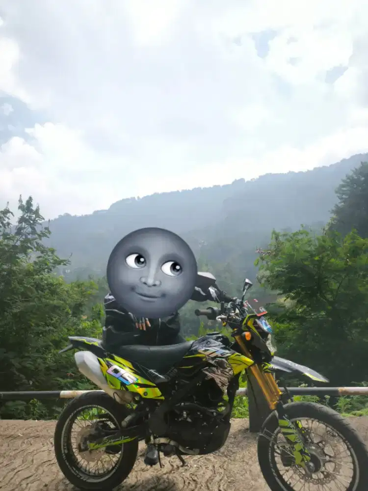 Kawasaki D-Tracker 150 SE 2021 pajak panjang 2031 Full ORIAN Bogor