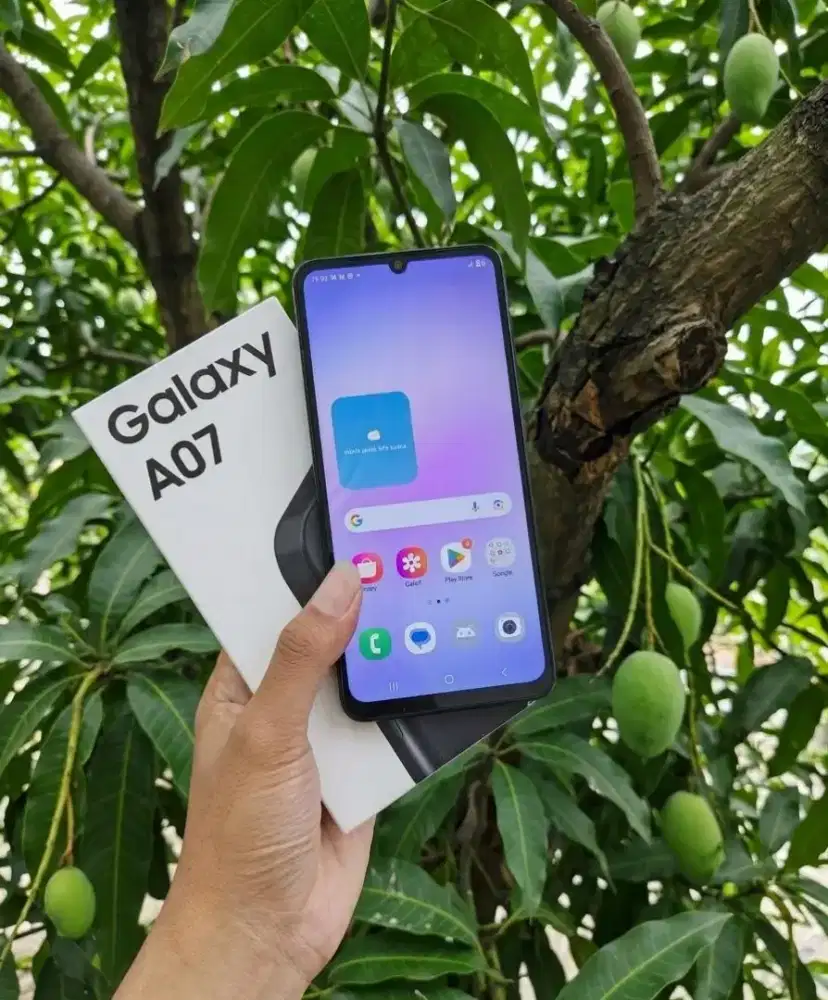 Samsung A07 6/128 Sein Mulus Resmi ( crack tipiss 1 helai )