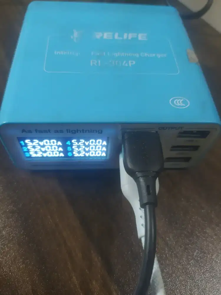 FAST CHARGER 6 PORT MERK RELIFE