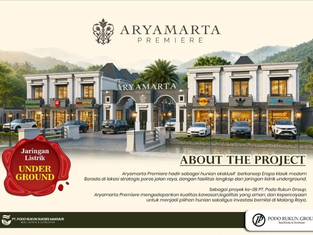 Promo Perumahan Aryamarta Premiere Poros Kedungkandang Malang Kota