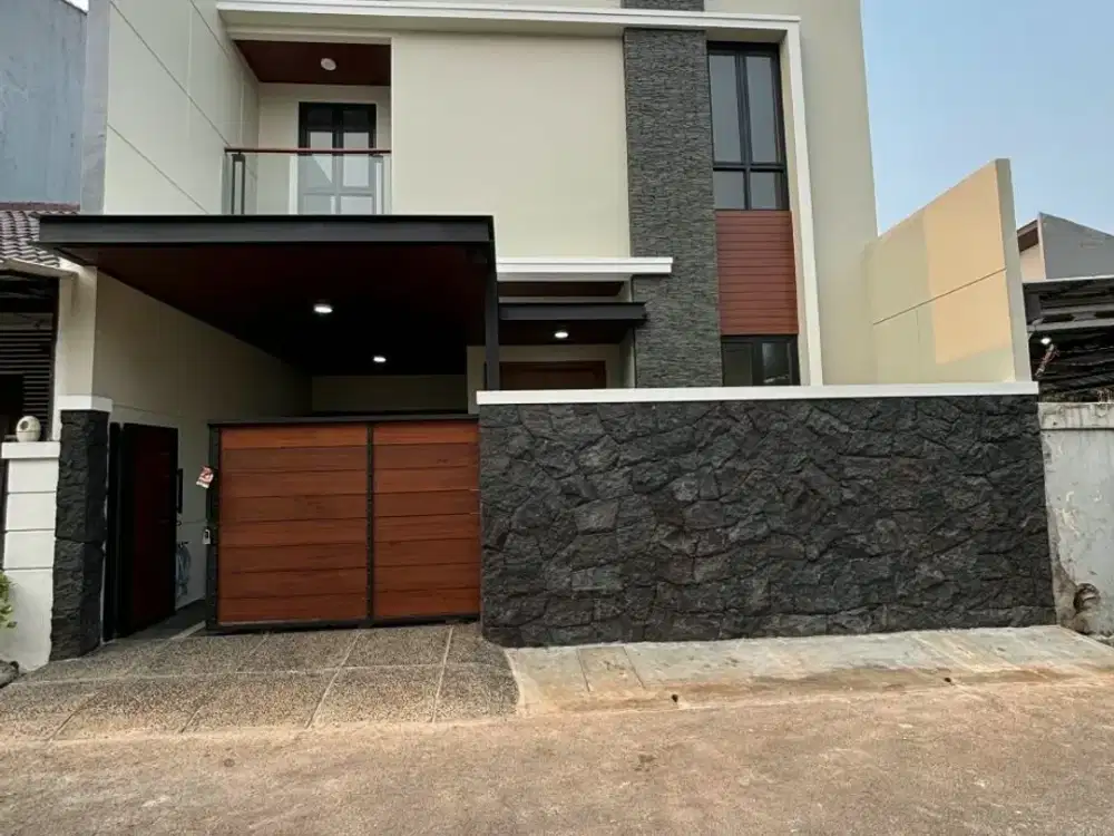 RUMAH BARU MODERN MINIMALIS RAWAMANGUN DALAM KOMPLEK ON PROGRESS FINAL ZN112