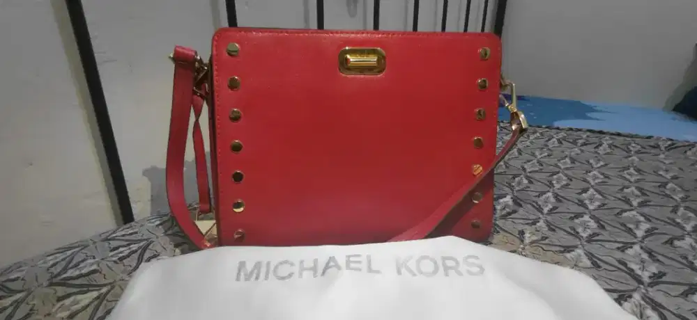 Michael Kors Slyvie Stud Crossbody Bag