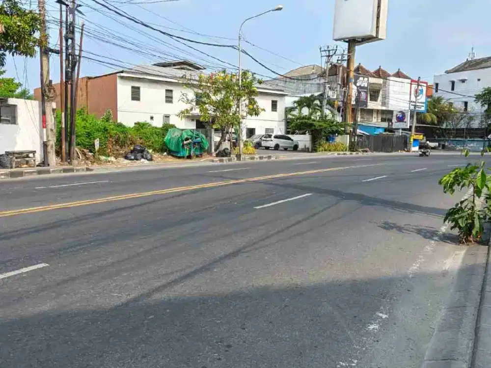 Dijual Tanah Premium  Lokasi JL Induk Mahendradatta Denpasar BAL  persis depan Hotel Quest San Denpasar