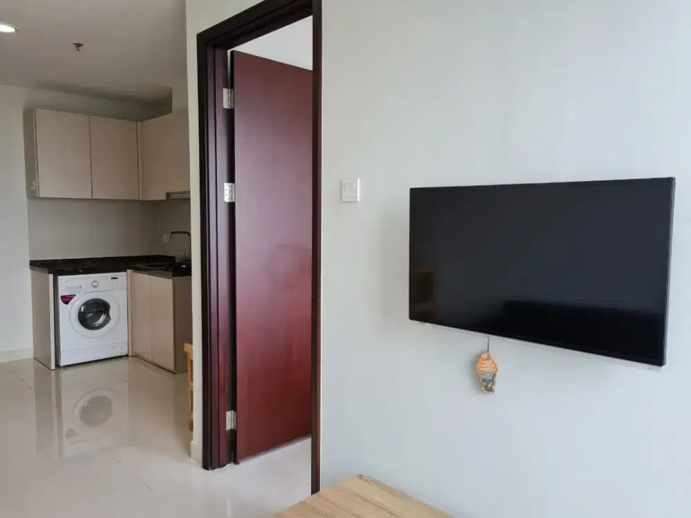 Berminat Dijual Apartemen Puri Mansion Tipe 1 Kamar Tidur Luas 37 m2 Kondisi Furnish Harga Termurah Se-Apartemen Puri Mansion