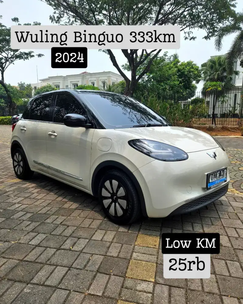 [Low KM 25rb] Wuling Binguo 333km 2024 - Cash