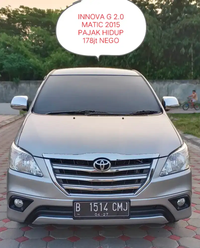 TOYOTA INNOVA 2.0 BENSIN MATIC 2015