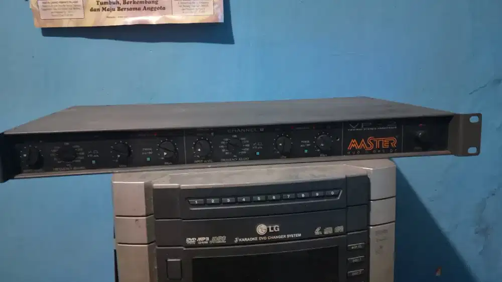 Crossover aktif master audio