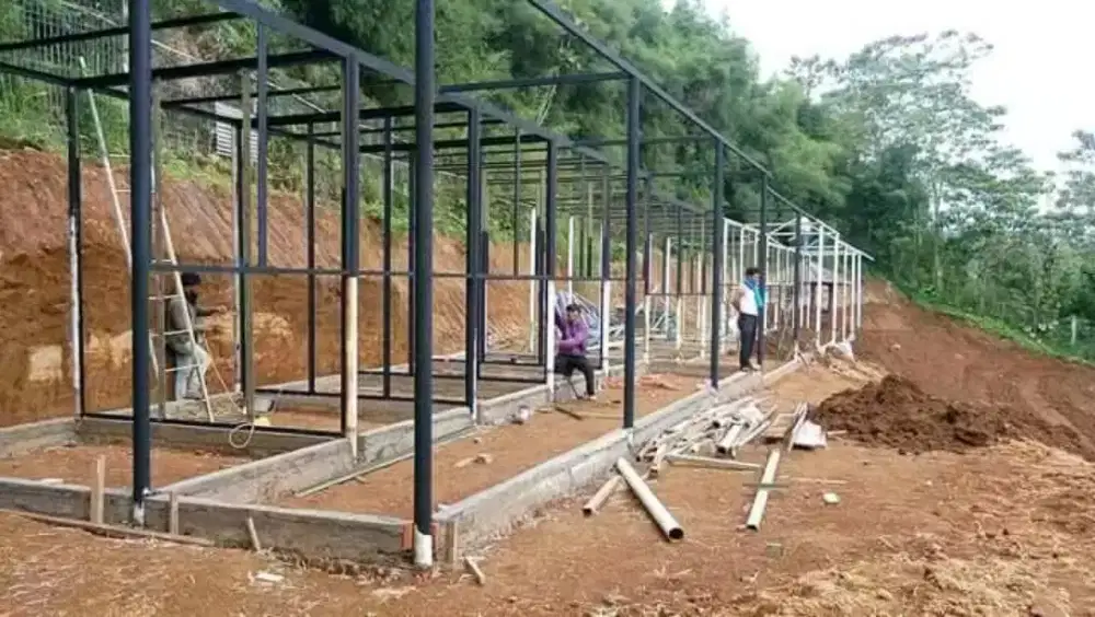 KANOPI BAJA RINGAN PLAPON PVC/GIPSUM RENOPASI/BIKIN BARU