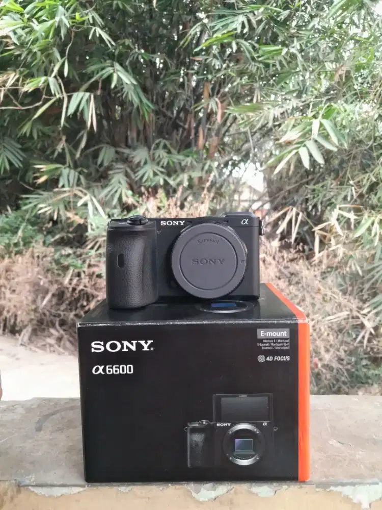 Bo sony a6600 mulus like new