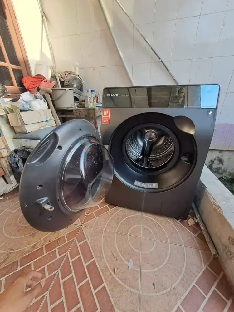 Mesin cuci sharp inverter 10.5 / 7 kg