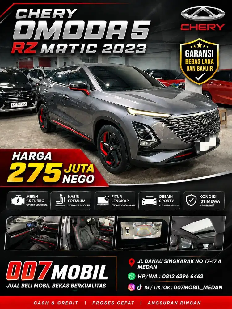 Chery Omoda 5 RZ Matic 2023 , 2024 , HRV , WRV