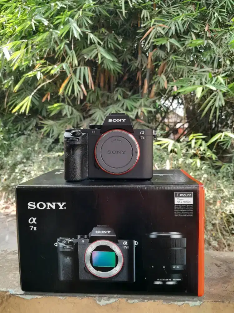 Bo sony a7 mark ii mulus like new