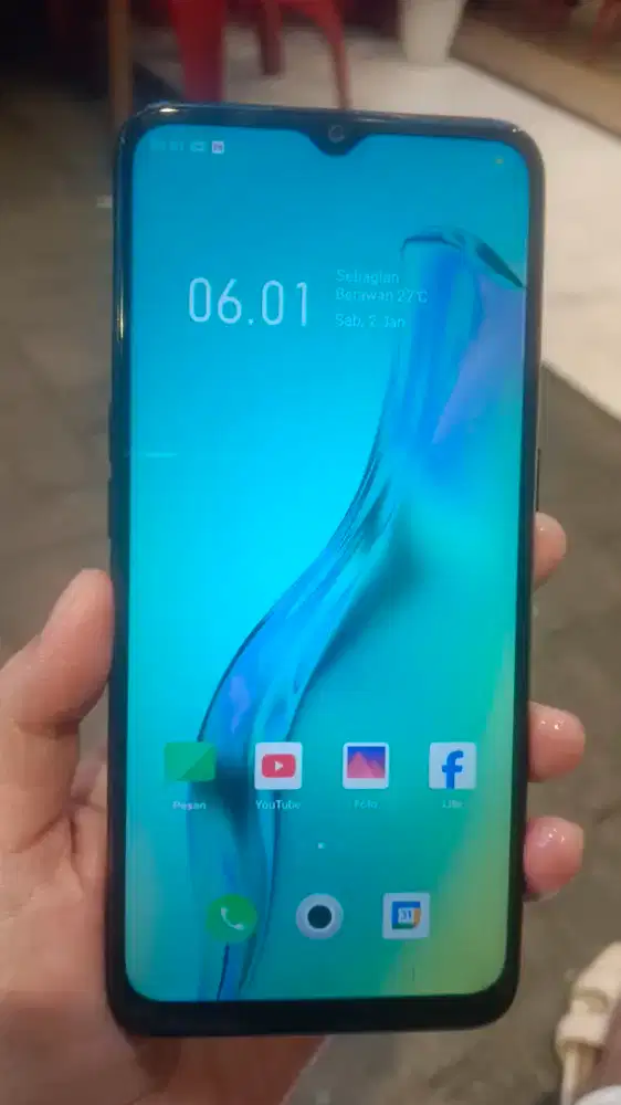 Hp oppo a31 jringn 4g ram 6/128 gb lyr poni 7in sdik jari