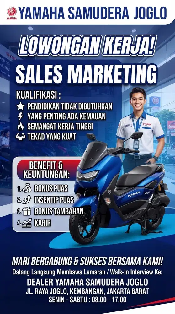SALES MARKETING YAMAHA