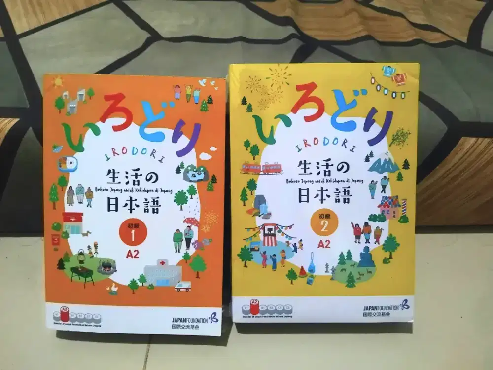 Jual Buku Irodori A2 versi1 dan A2 versi2