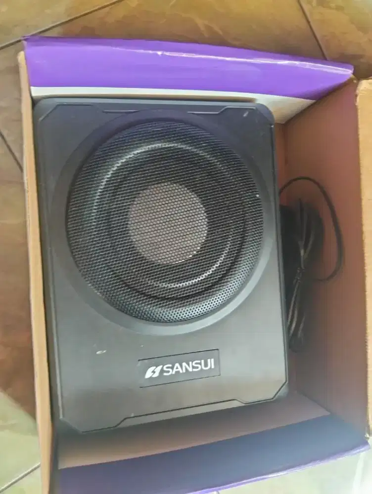 Subwoofer under Sansui 8inch