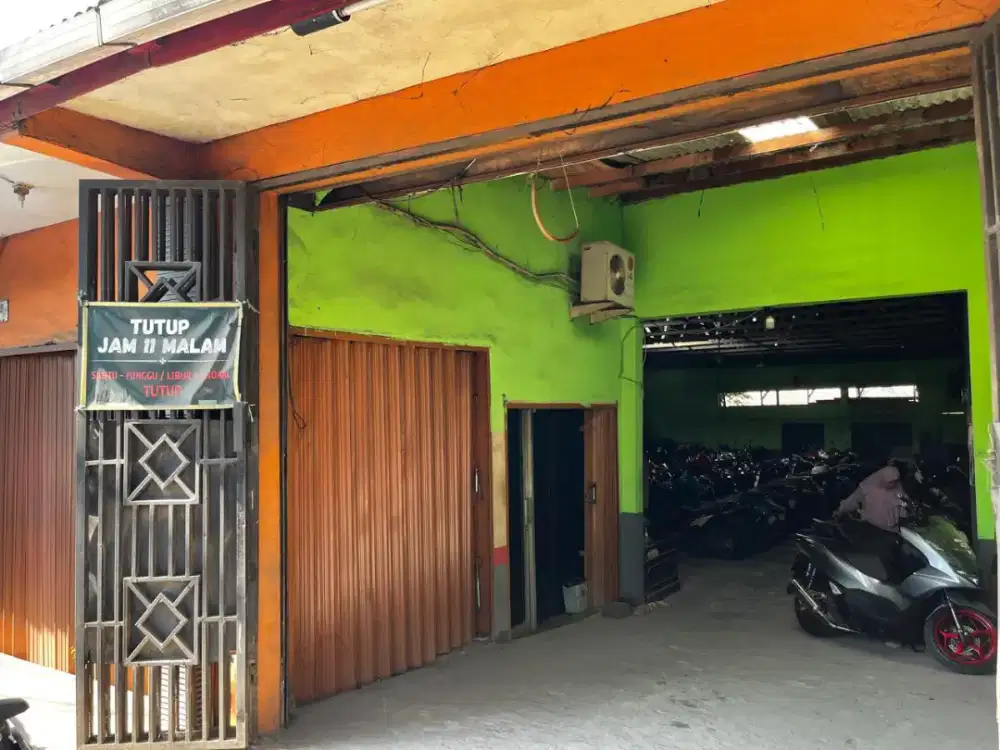 Dijual Tempat Penitipan Motor dekat stasiun, potensial cuan!!