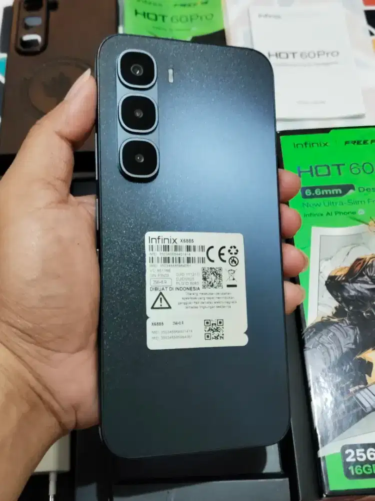 Infiinix hot 60 Pro ram 8/256 fullset mulus no minus
Brgaransi panjang