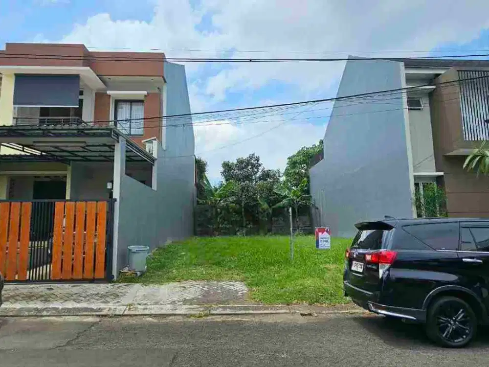 Jual kavling di BSD Nusaloka termurah, jalan lebar, masuk cluster
