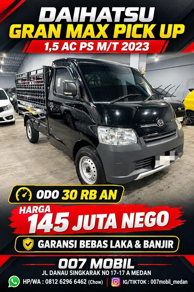 Daihatsu Gran Max Pick Up 1,5 AC PS Manual 2023,2022,2024 , Carry