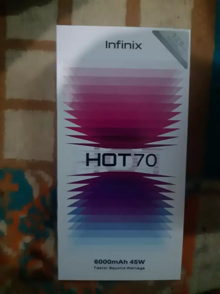 Infinix hot 70 Ram 8/128