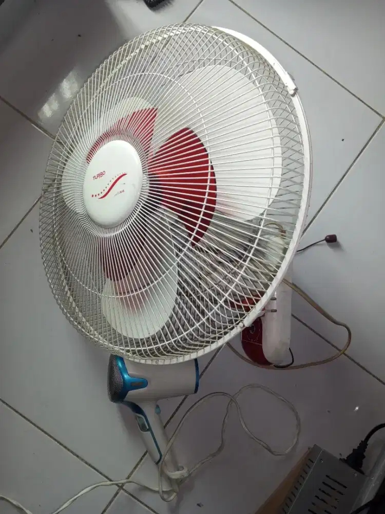 Kipas dinding turbo 16inc + Hairdryer  Rp.175rb
