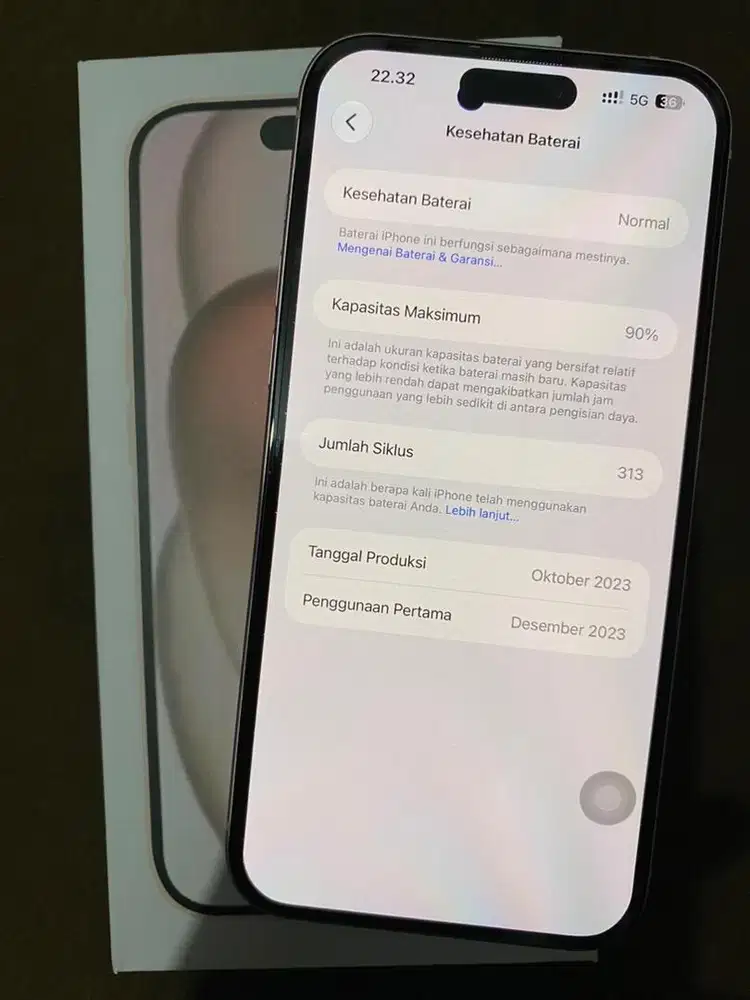 Iphone 15 plus lengkap ori premium