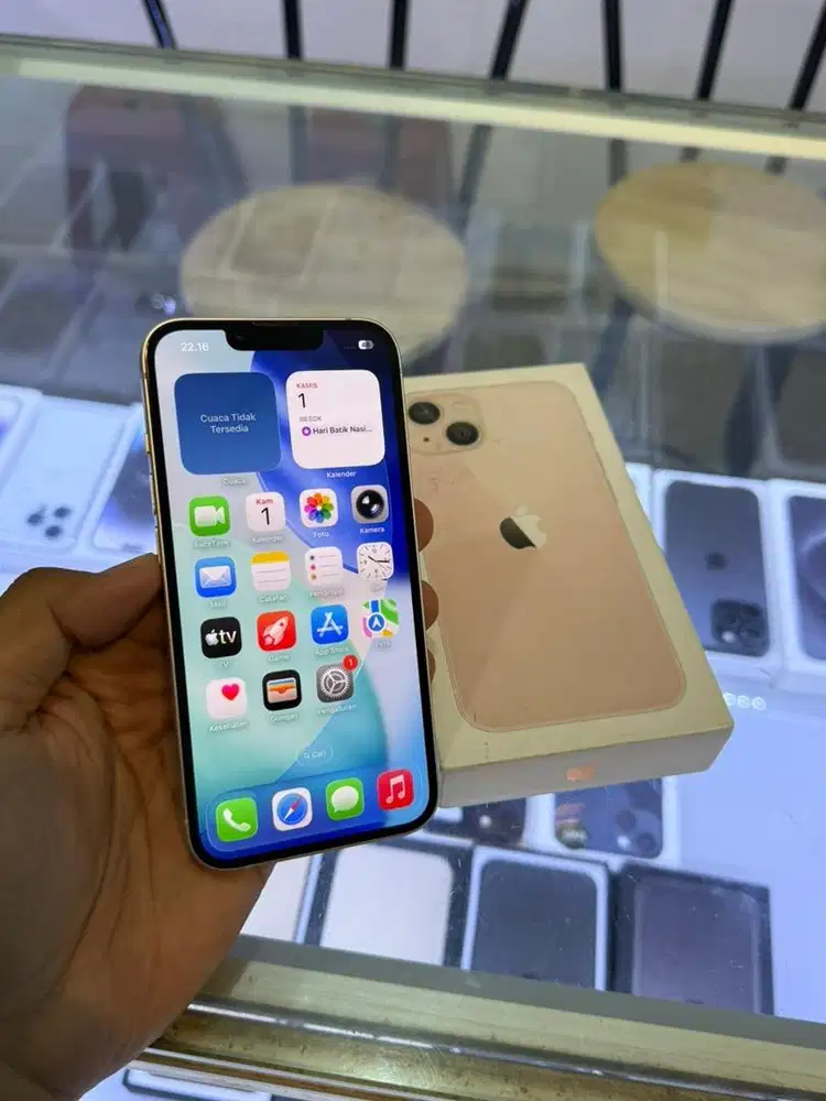 Iphone 13 256gb pink permanen teregister