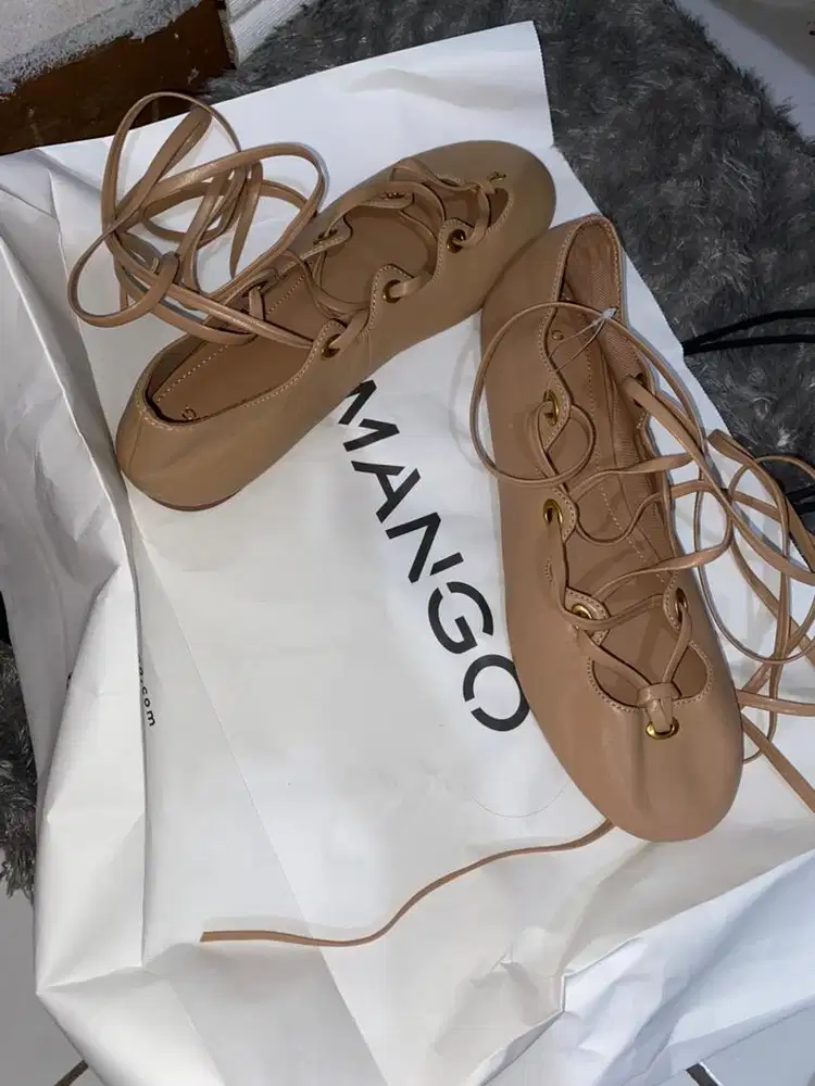 SEPATU MANGO ORI UK 40 JUAL RUGI EDISI SALAH UKURAN