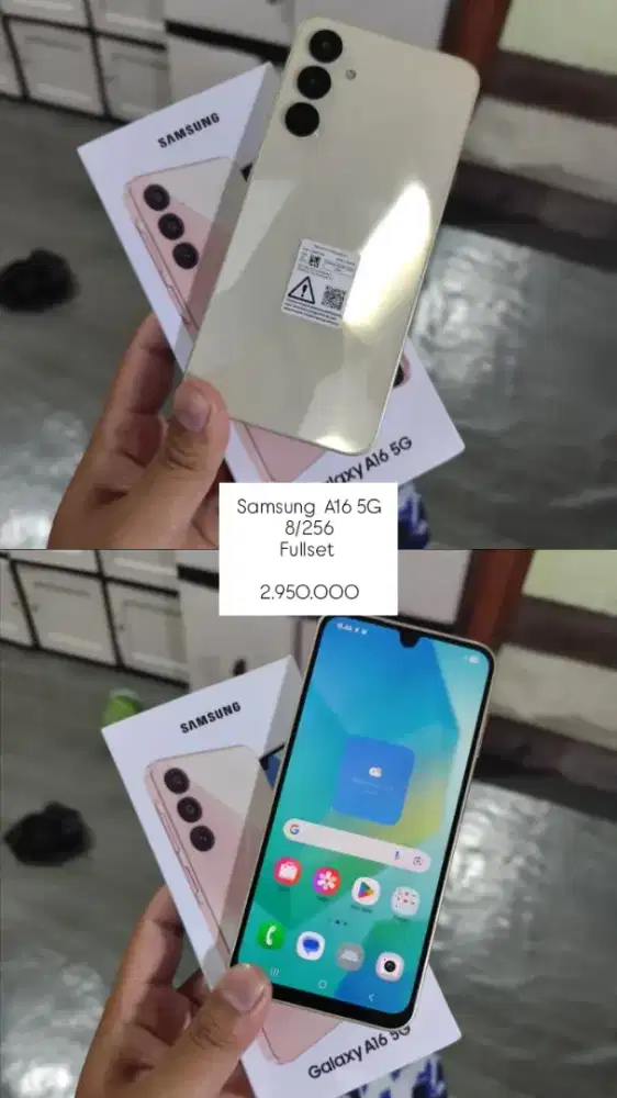 Samsung A16 5G 8/256 Fullset Mulus Like New - Bandung