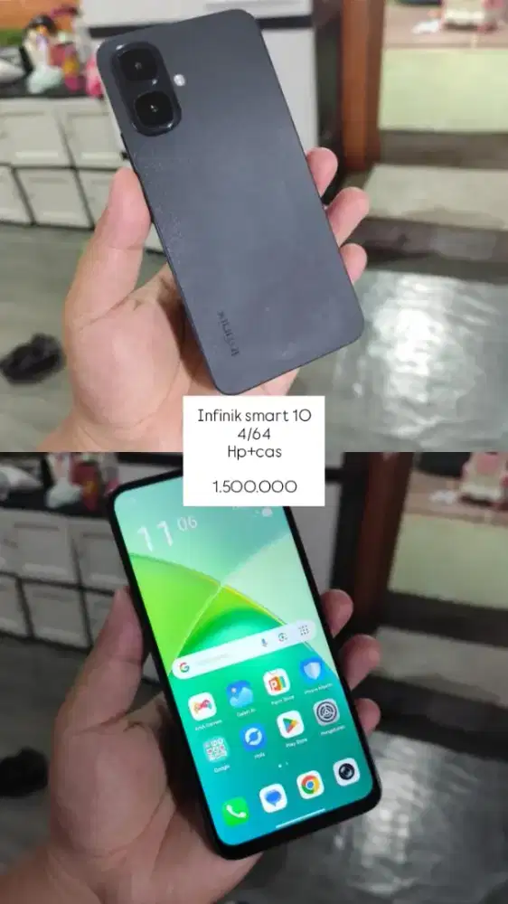 Infinix Smart 10 4/64 HP Cas Mulus - Bandung
