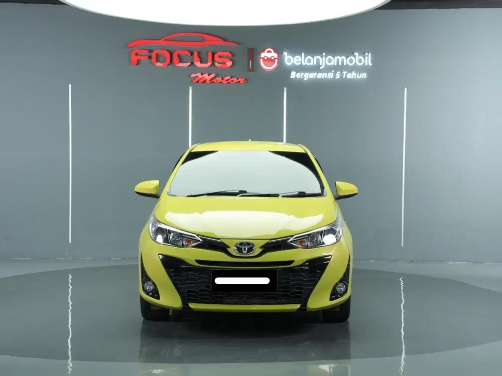 Km 43rb toyota yaris g cvt matic 2019 kuning pajak panjang