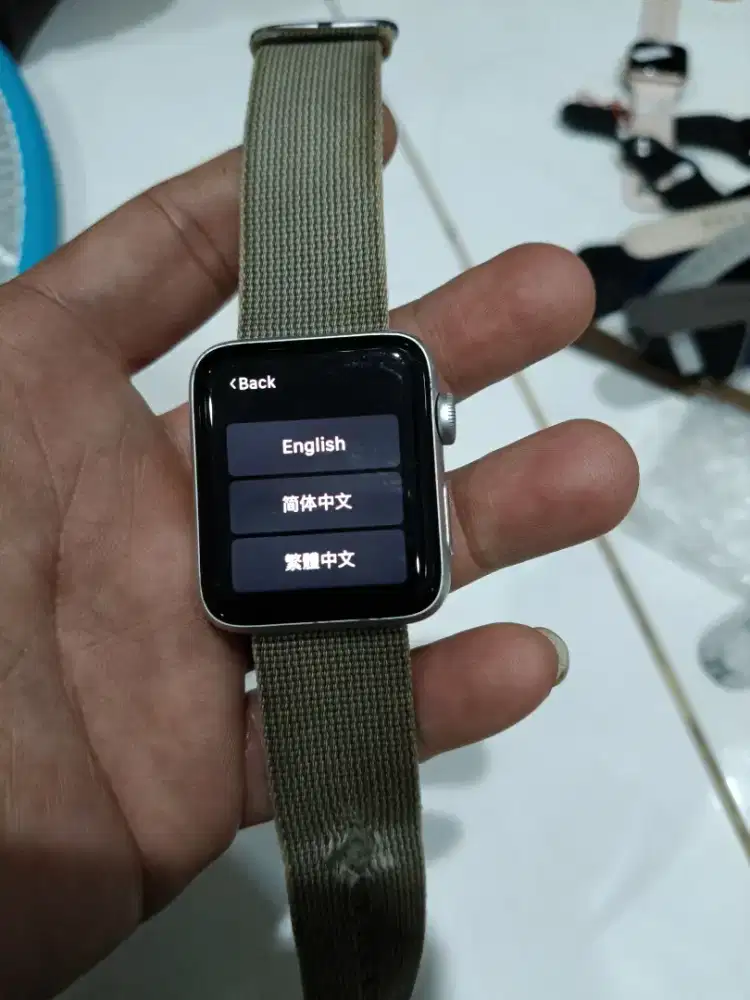 Second iWatch 3 42mm ex inter Batangan normal murah Meriah