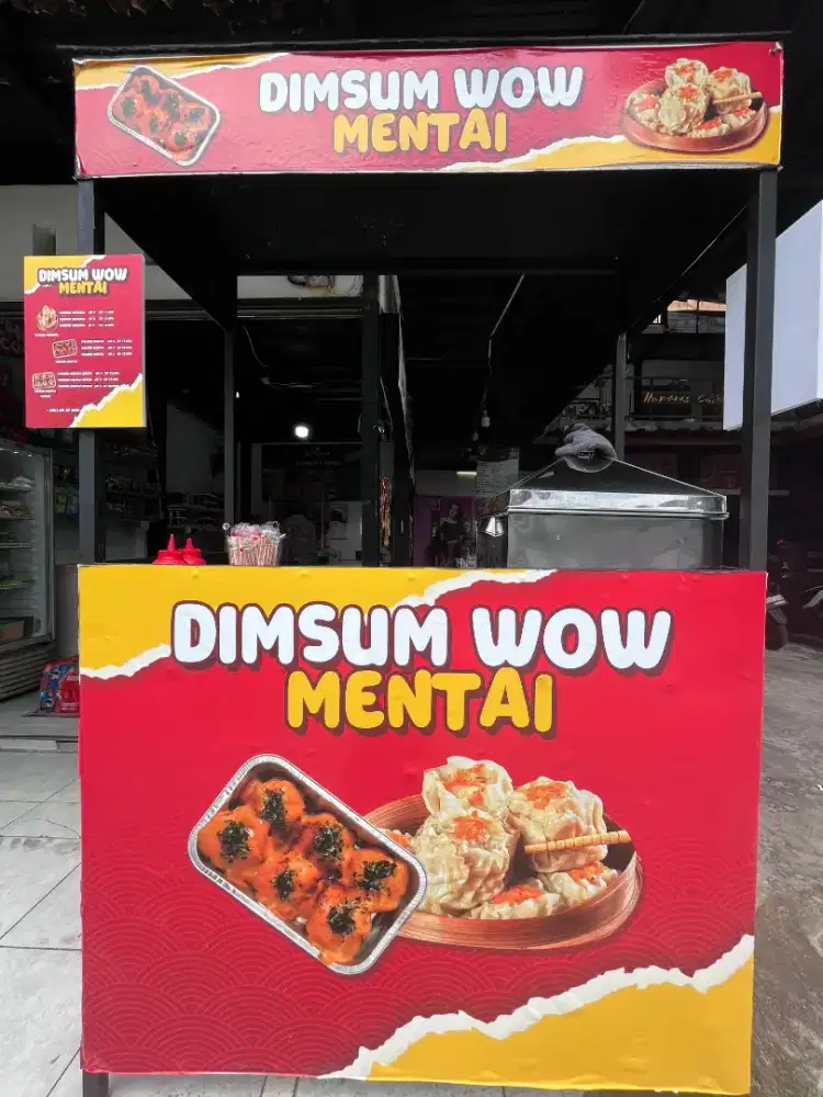 Dibutuhkan jaga booth dimsum