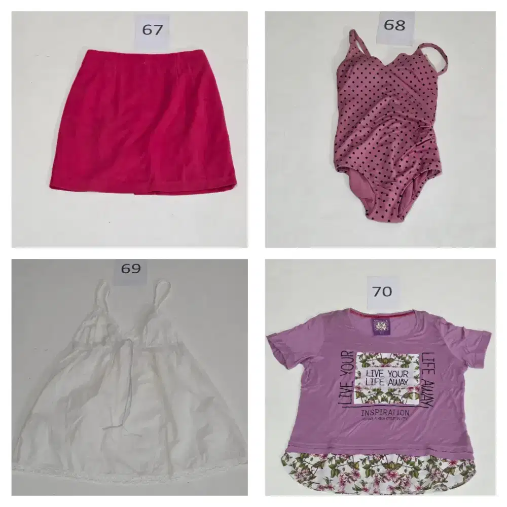 Rok Baju Senam Terusan Kaos Tangan Panjang Batik Wanita Prelove