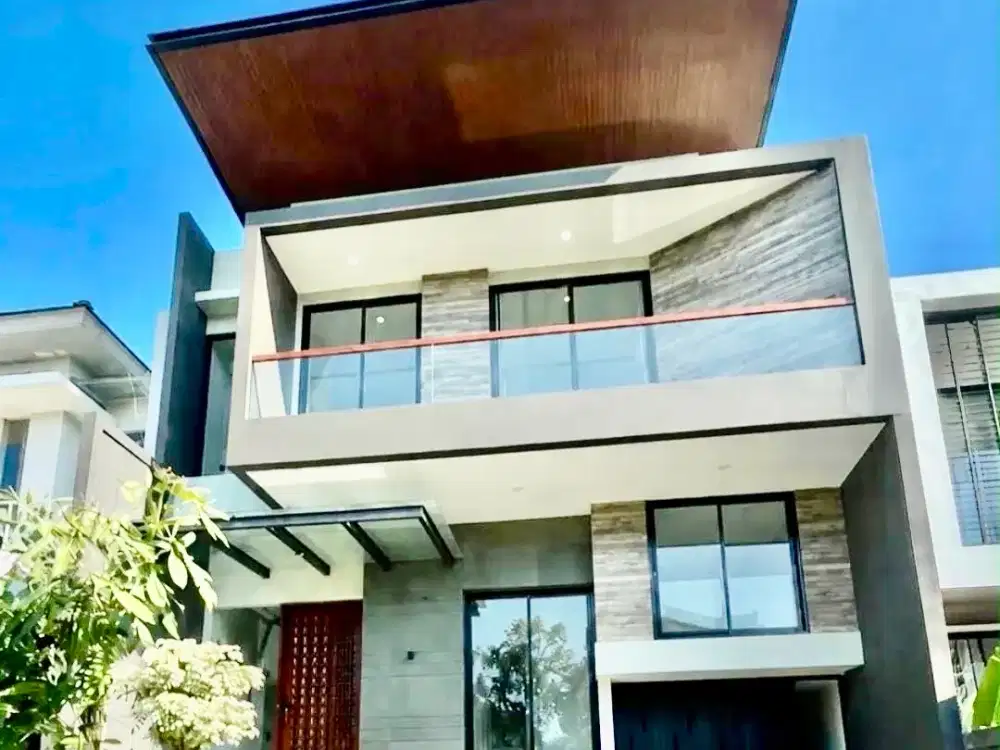 DIJUAL RUMAH PAKUWON INDAH 2LT 5KT MODERN MINIMALIS DEKAT PAKUWON MALL