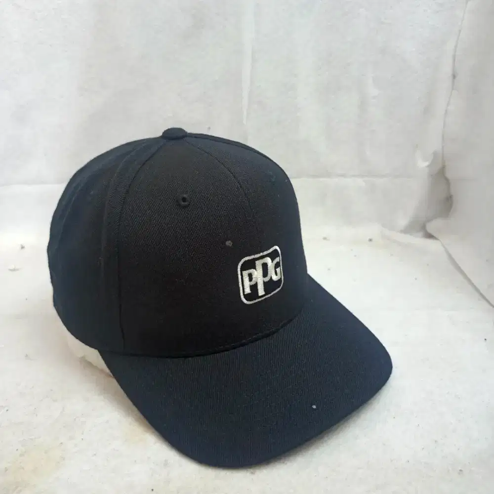 Topi Snapback Sport-Tek Hitam Bordir PPG Original Style Casual Unisex