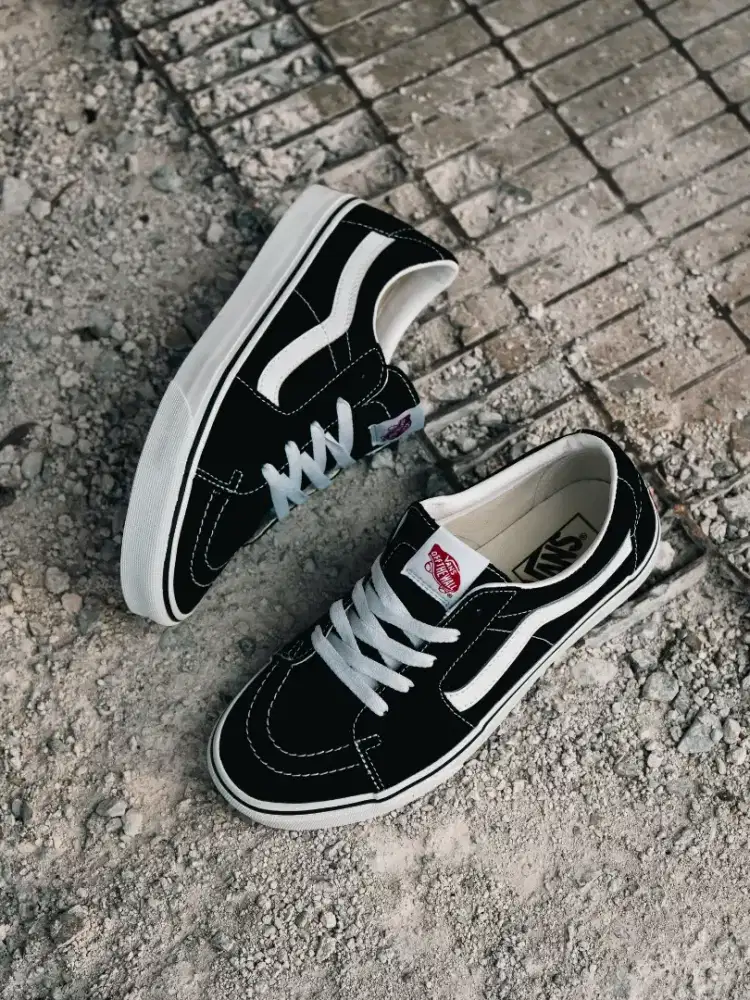 Vans Sk-8 Low Black White