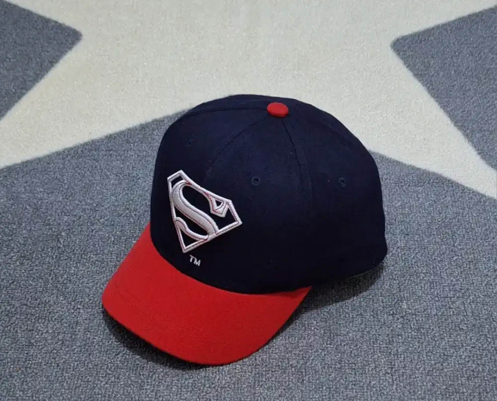 Topi builuo superman visor pendek original second