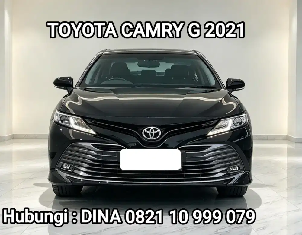Toyota Camry G 2021 Automatic Bensin, Pajak Panjang, Good Condition
