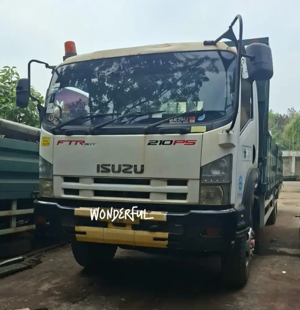 Isuzu GiGA FTR 210PS Bak Besi 3way Long 925cm Fulors Hino Lohan Fuso