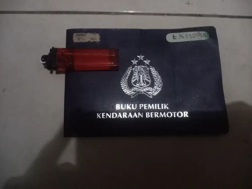 BPKB Jupiter MX 2006 hitam