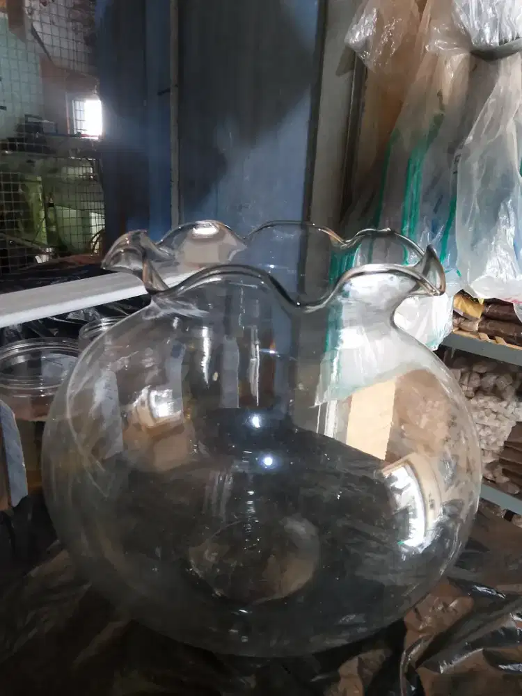 Aquarium bulat 12,3 liter BARU