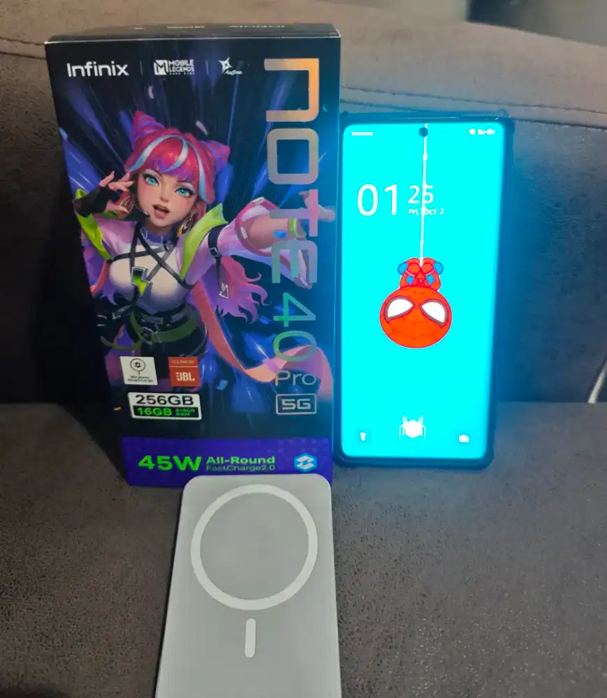 Infinix Note 40 pro 5G 8+8/256 (FREE TEMPERED GLASS)