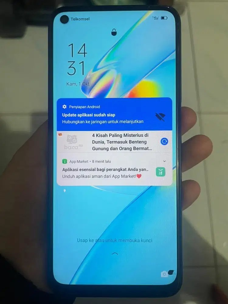 Jual Cepat Oppo A54 6/128 Batangan minus