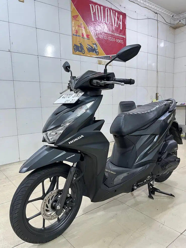 BEAT DELUXE 2021 PJK PJG 09-2027 TIPE CBS ISS LOW KM GRESS SIAP PAKE
