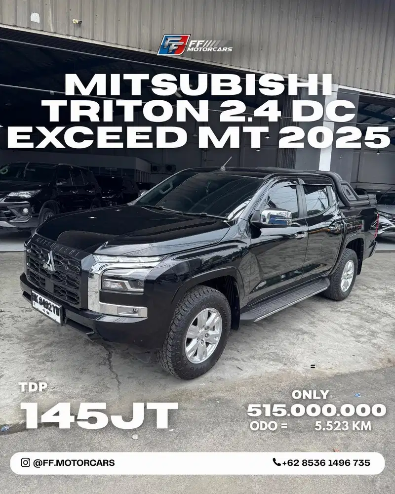Mitsubishi Triton 2.4 DC Exceed MT 2025