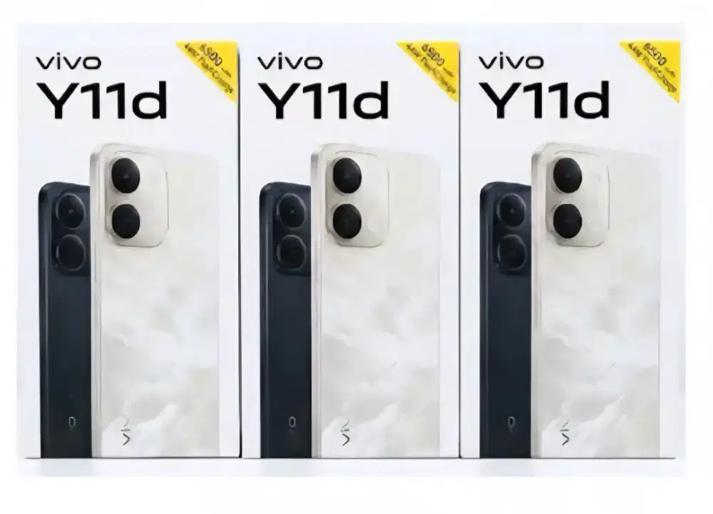 VIVO Y11D RAM 8/128GB (BARU)
BATERAI 6500MAH CAS ULTRA 44W