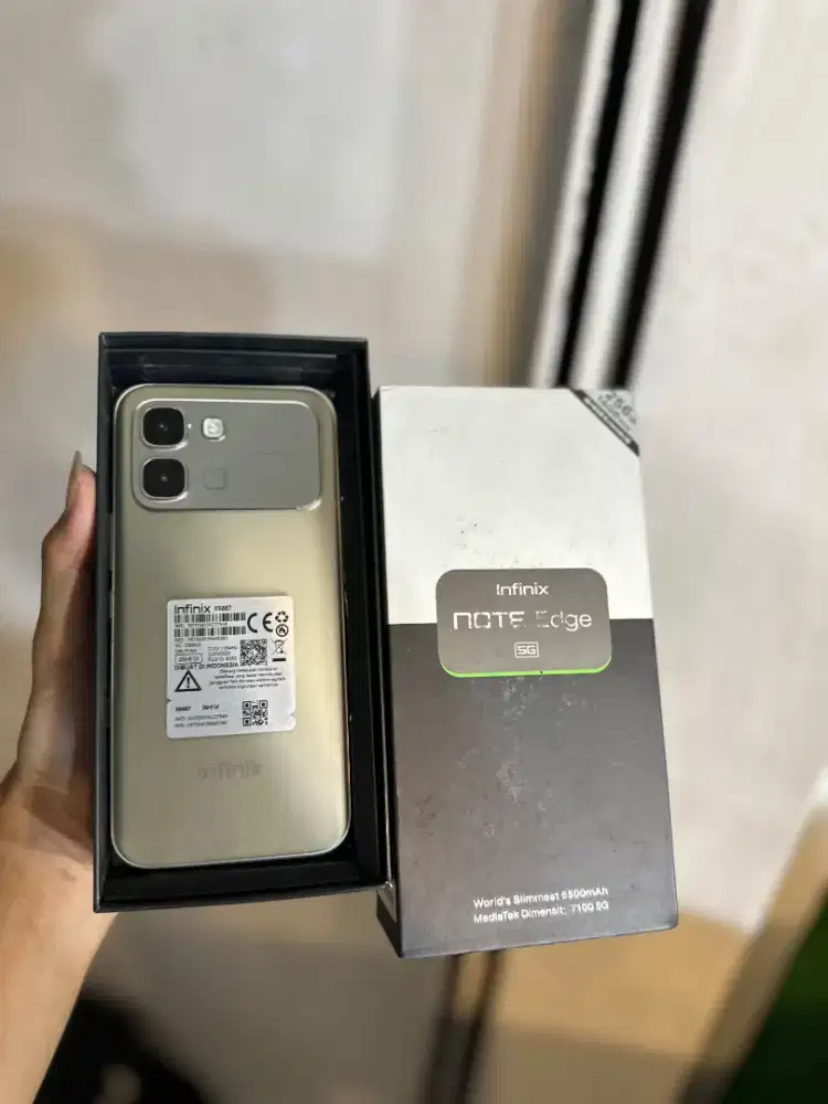Infinix Note Edge 5G ram 8/256 Garansi On