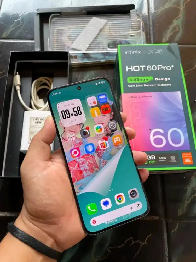 Infinix hot 60pro plus like new ram 8/256